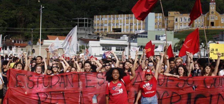JR do PT marca presença nos atos do dia 20/10 JR do PT marca presença nos atos do dia 20/10
