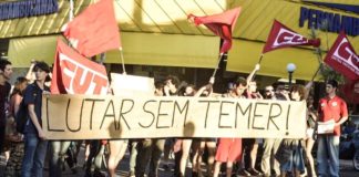 Tem luta contra o golpe em Ourinhos, no interior de SP