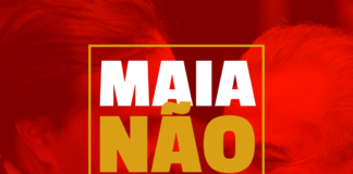 COM MAIA NÃO! NENHUM VOTO EM GOLPISTA