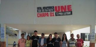 Em Arapiraca, a tese UNE é Pra Lutar elege seus delegados
