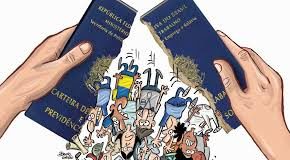 Golpistas aprovam reforma trabalhista