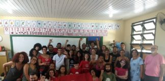 Após a caravana Lula em SC, JR realiza formação sobre Constituinte junto com jovens do MST, JPT e movimento por moradia!