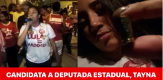Candidata jovem, Tayná do PT sofre atentado em campanha na Baixada Fluminense.