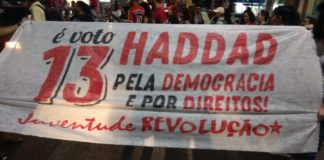Em Arapiraca-AL a juventude vai às ruas por Haddad presidente