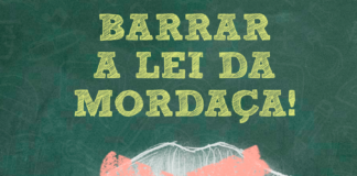 BARRAR A LEI DA MORDAÇA!