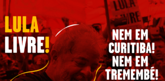 O lugar de Lula é nas ruas junto do povo