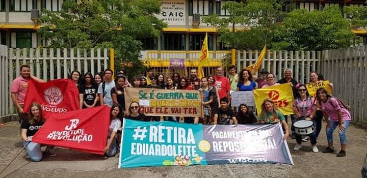 Resistência e greve no Rio Grande do Sul Resistência e greve no Rio Grande do Sul