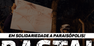 Toda solidariedade a Paraisópolis!