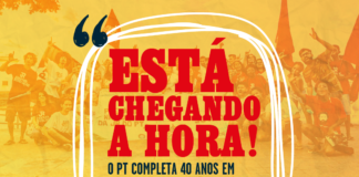 Faltam 12 dias para o aniversário do PT