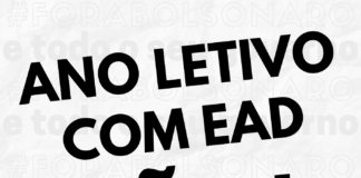 Não ao ano letivo EaD! Enem é com ensino presencial!