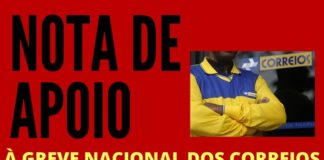 Apoio à Greve dos Correios no ES