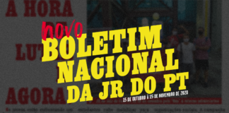 Boletim Nacional da JRdoPT nº09/20 de 15 de outubro à 15 de novembro