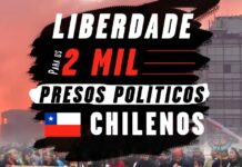 Liberdade para os 2 mil presos políticos chilenos