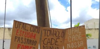 Em Arapiraca, JRdoPT impulsiona mobilizações exigindo assistência estudantil para estudantes da UFAL