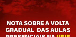 Nota da JRdoPT-JF sobre volta gradual às aulas na UFJF