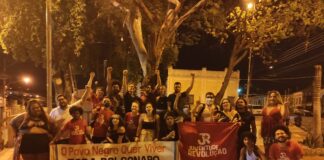 Em MT Sarau – povo negro quer viver: Fora Bolsonaro!