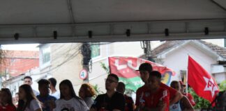 Em Pinheiral-Rj campanha Lula realiza atividade em ultimo domingo antes da eleição
