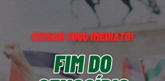Cessar-fogo imediato na Palestina. Por um Estado único, democrático e independente!
