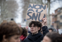 Alemanha, Reino Unido, França: um mesmo desejo de militarização contra os jovens